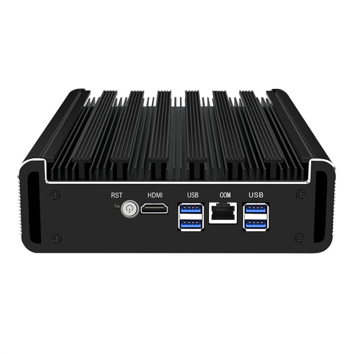 Aggi Shelf 2.5G - Pre-Configured Router 6X 2.5Gbe LANs Trio Gateways ISP Aggregation, Failover, Load Balancing, Firewall, VPN - Back
