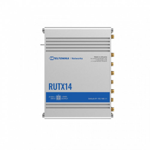 Teltonika RUTX14 Industrial 4G Router CAT 12 - Dual Sim - top